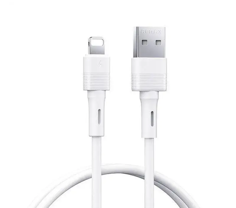 REMAX LEYA SERIES RC-C093 datu pārraides un uzlādes vads | USB-A uz Lightning | 12W | balts