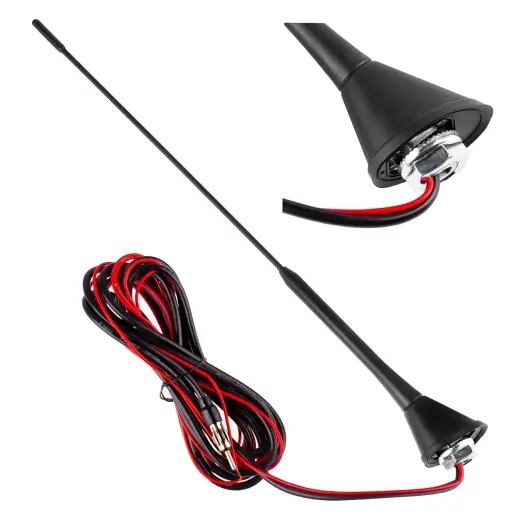 Car antenna 40 cm with amplifier ANT08 AMIO-01511
