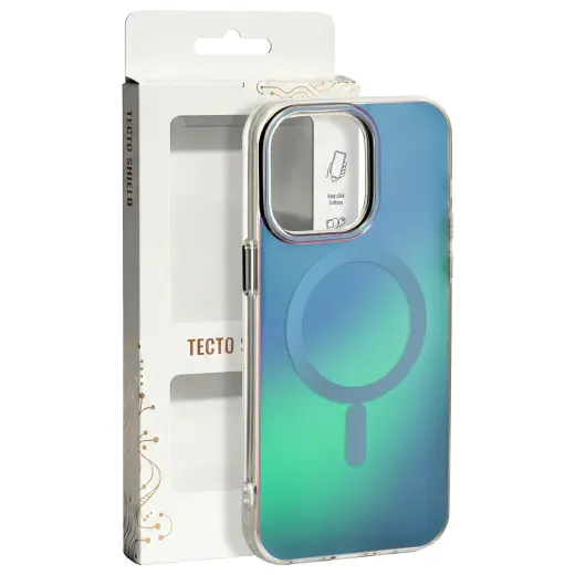 Tecto Shield Aurora maciņš telefonam iPhone 14 Pro zils