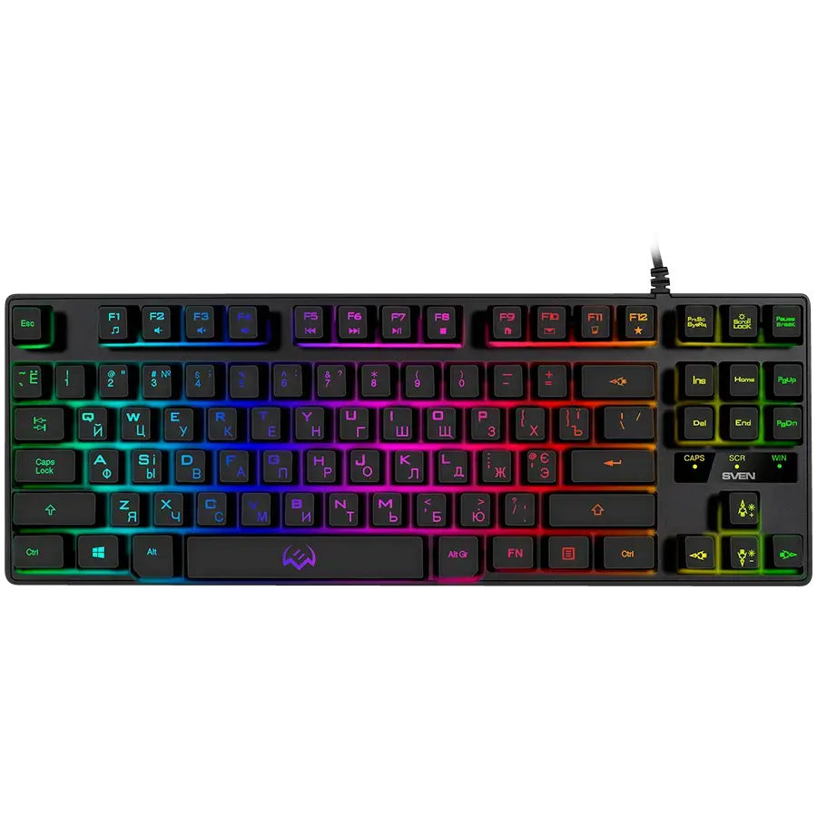 Gaming keyboard KB-G7400 (87 keys, 12 Fn functions, backlight)