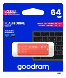 GoodRam pendrive 64GB UME3 USB 3.0 orange
