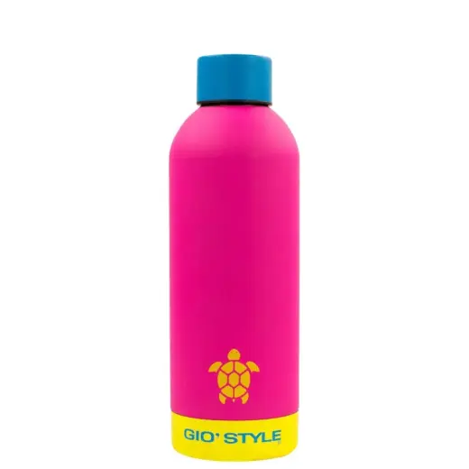 Pudele Fluo 0,5L assorti rozā/dzeltena/zaļa/zila