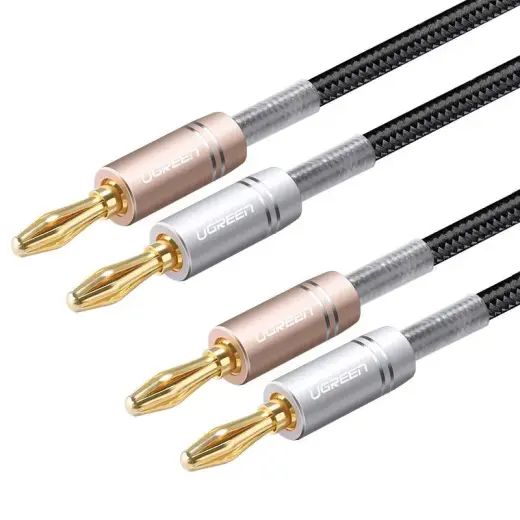 Ugreen AV152 Two-channel Banana Plug Male To Male Audio Cable