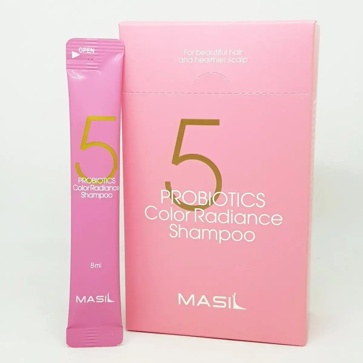 Masil Probiotic Shampoo for Coloured Hair 5 Probiotics (Color Radiance) - Volume: 20 X 8 Ml