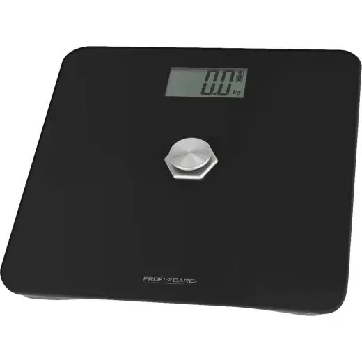 Profi-Care 331121 Bathroom Scales Digital Black 180 Kg Weight Range
