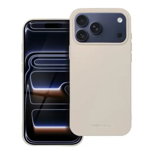 Roar Space telefono dėklas iPhone 17 Pro Max baltas