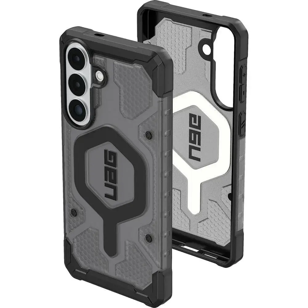 UAG Urban Armor Gear Pathfinder Clear Magnet maciņš telefonam Samsung Galaxy S26+ (S947) pelēks melns