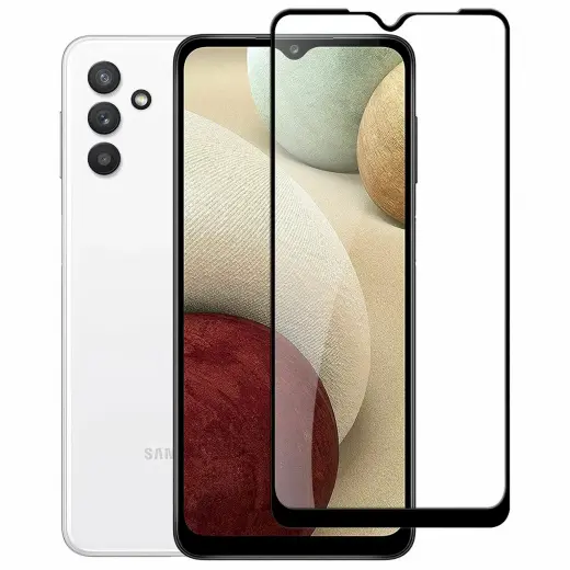 HOFI Fusion pilnam ekrānam 5D aizsargstikls ar rāmi telefonam Samsung Galaxy A13 5G | Samsung Galaxy A13 4G melns