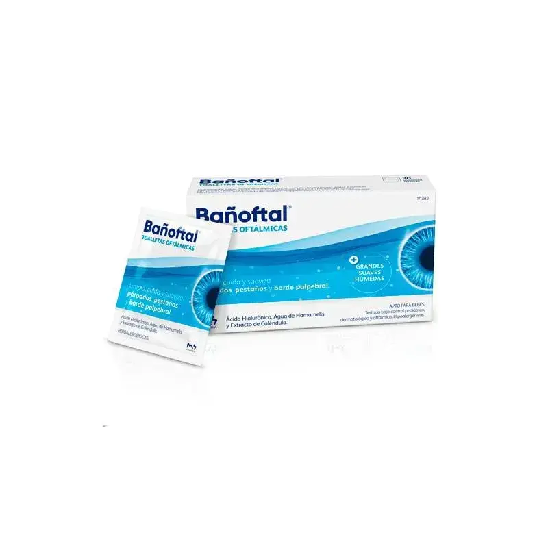 BAÑOFTAL M4pharma Bañoftal Sterile Ophthalmic Eye