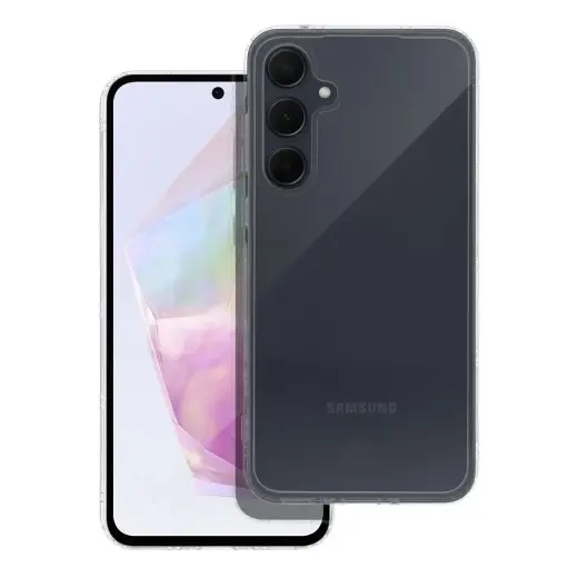Forcell F-Protect Long Lasting maciņš telefonam Samsung Galaxy A35 5G (A356) caurspīdīgs