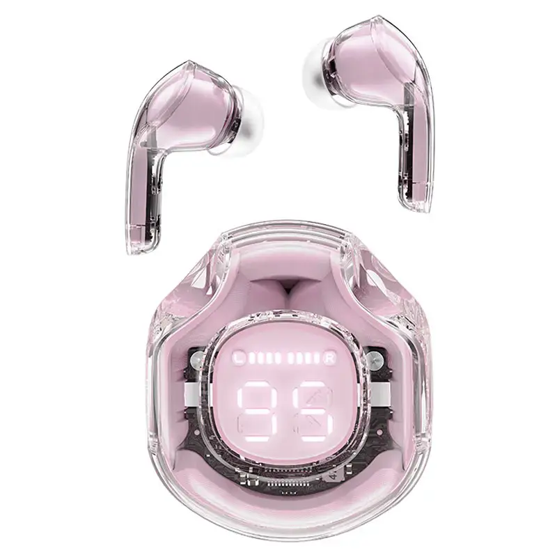 TWS Acefast T8 Earphones, Bluetooth 5.3, IPX4 (Pink)