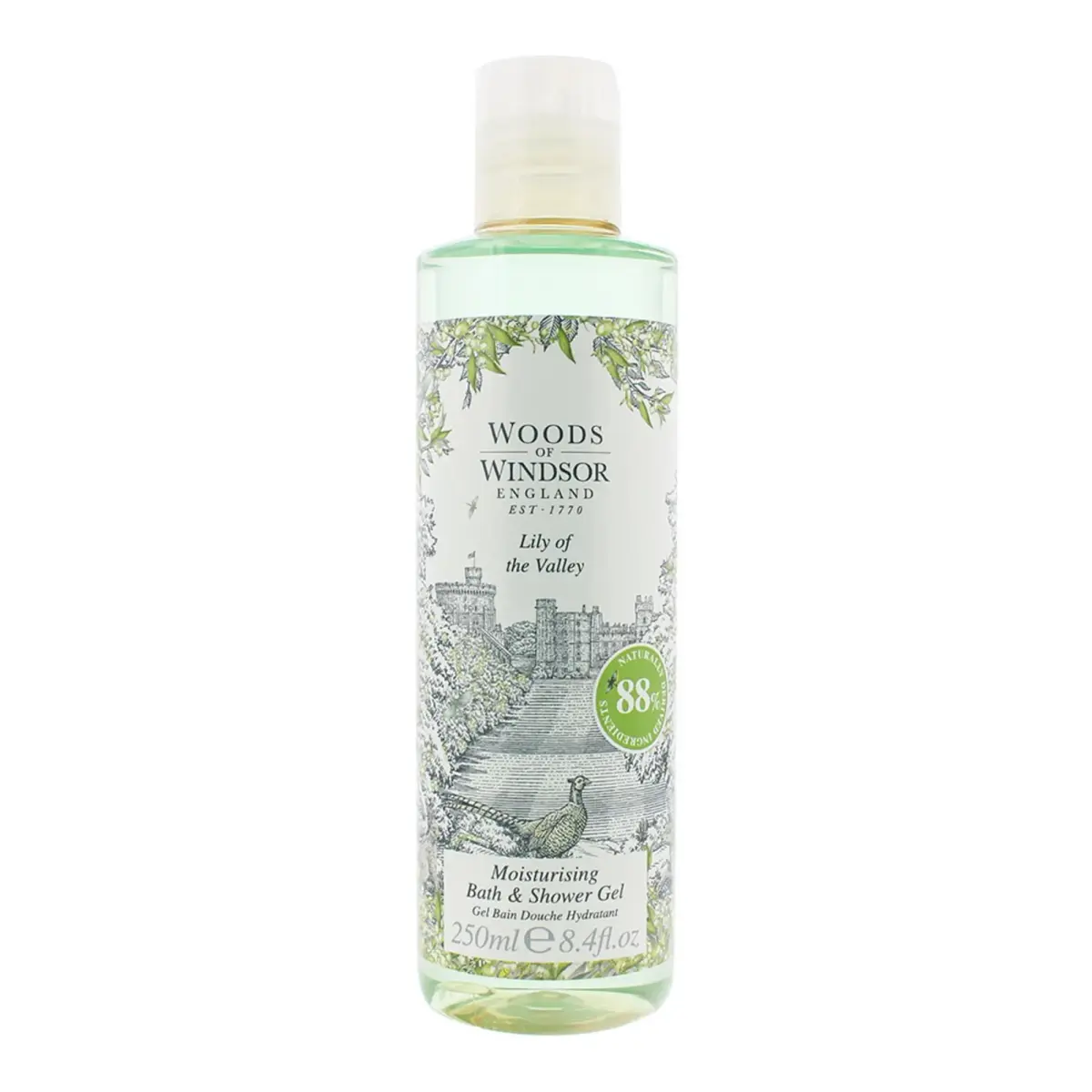 Woods Of Windsor, Lily Of The Valley, Moisturizing, Shower Gel, For All Skin Types, 250 ml