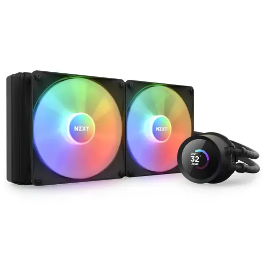 Система жидкостного охлаждения NZXT Kraken 280 RGB RL-KR280-B1 чёрная