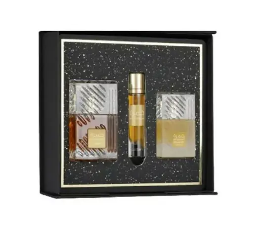 Set Lattafa Khamrah Edp 100ml + Edp 12ml + Hair Mist 50ml