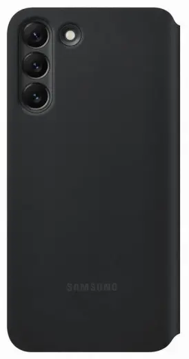 EF-ZS906CBE Samsung Clear View Cover for Galaxy S22+ Black