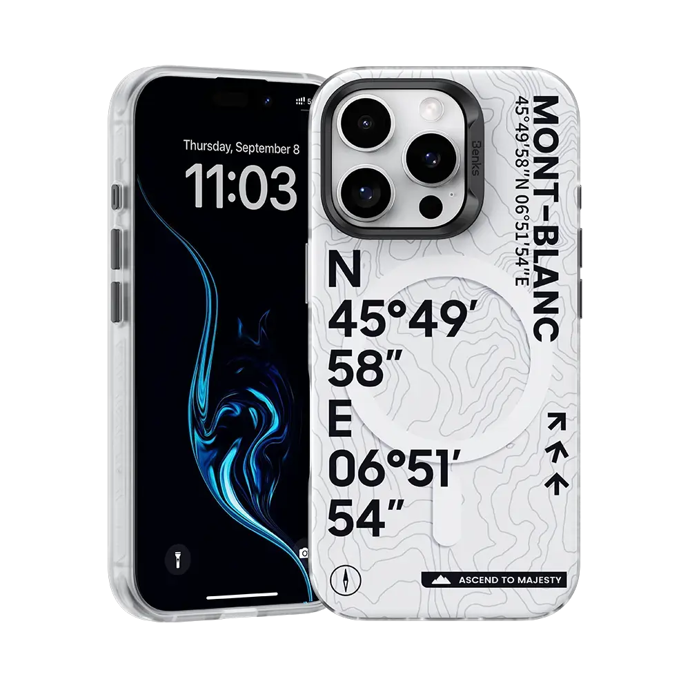 Benks Magnetic Summit Mont Blanc Case for Iphone 16 Pro Max