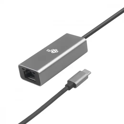 USB C - RJ45 Adapter grey, 10|100|1000 Mb|s