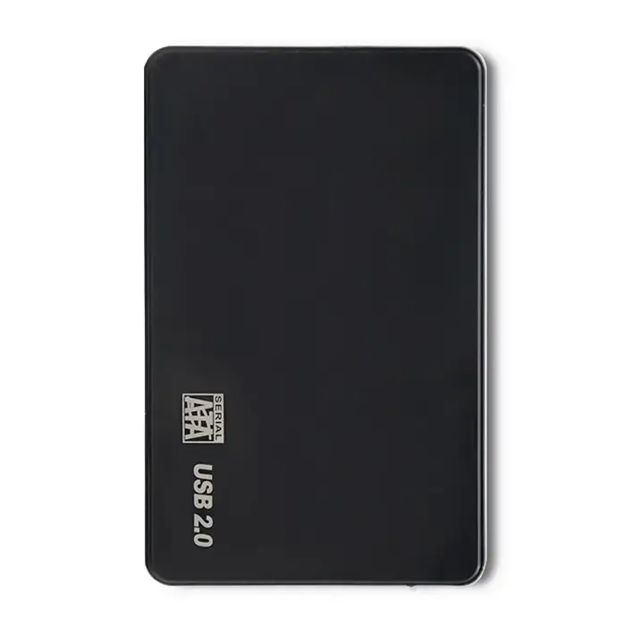 Qoltec External Hard Drive Case HDD/SSD 2.5'' SATA3 | USB 2.0 | Black