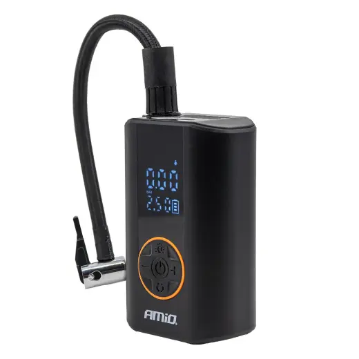 Portable air compressor LED 40W USB-C ACOMP-25 AMIO-04414