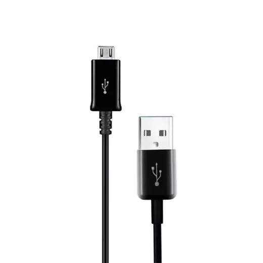 Samsung ECB-DU4EBE Universāls Micro USB Datu un uzlādes kabelis 1.5m Melns