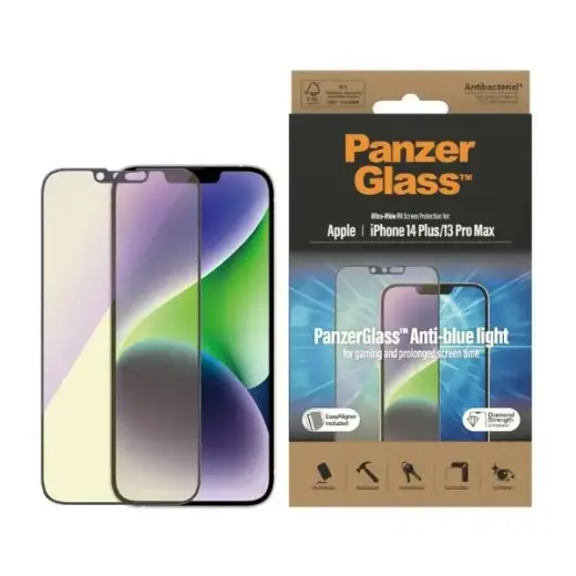PanzerGlass Ultra-Wide Fit karastatud klaas telefonile iPhone 14 Plus | iPhone 13 Pro Max 6,7