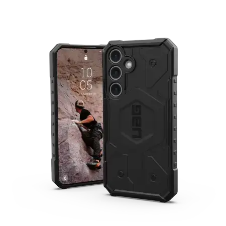 UAG Pathfinder Magnet case for Samsung Galaxy S24 with magnetic module - black