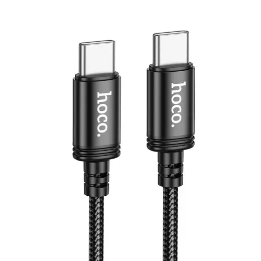 HOCO X89 провод для передачи данных и зарядки | USB-C на USB-C | PD, QC 3.0 | 60W | 2m | чёрный