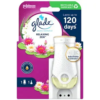 Glade Relaxing Zen - Elektrický osvěžovač vzduchu + náplň 20ml
