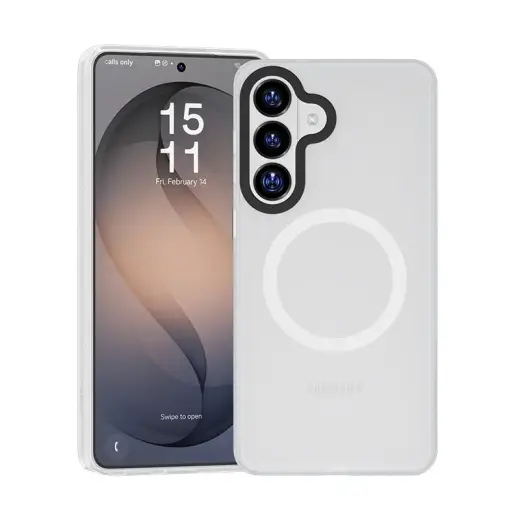 Benks Magnetic Lucid Armor maciņš telefonam Samsung Galaxy S26 (S942) balts