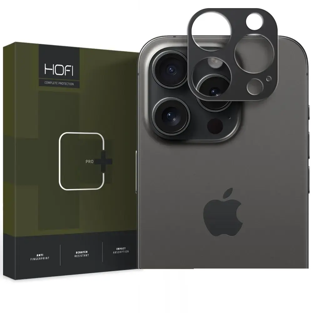 HOFI CAMERA COVER ALUCAM PRO+ IPHONE 15 PRO | 15 PRO MAX BLACK