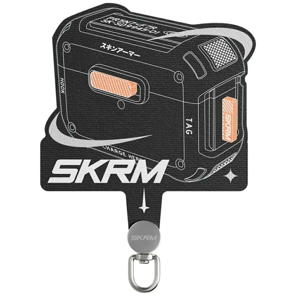 Universal lanyard adapter Skinarma   Mecha black