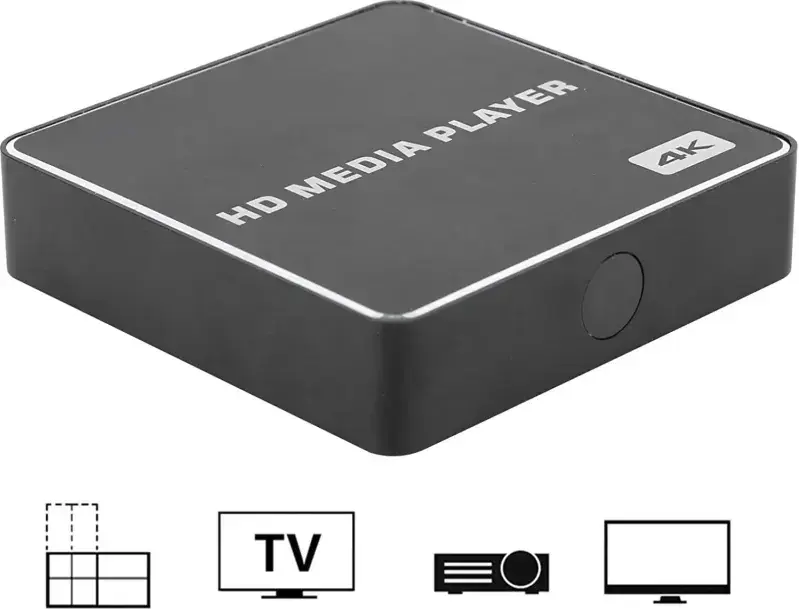 Goodbuy 4K Ultra multivides atskaņotājs | HDMI 2.0 | 4K UHD | Kompakts dizains