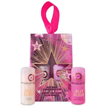 Makeup Revolution Jelly Blush & Highlighter Set - gift set