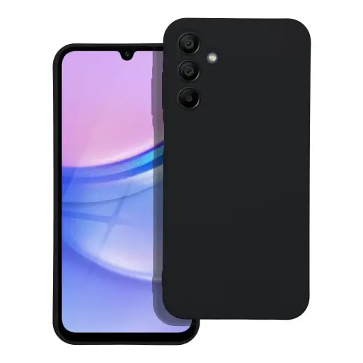 Silicone phone case for Samsung Galaxy A15 4G (A155) | A15 5G (A156) black