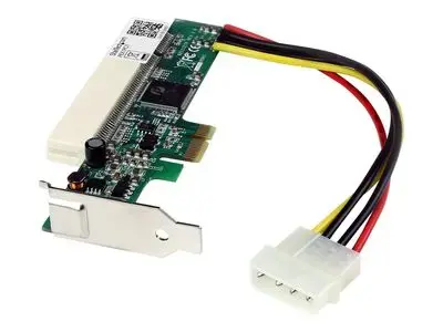StarTech.com PCI Express to PCI Adapter Card - PCIe to PCI Converter Adapter with Low Profile | Half-Height Bracket (PEX1PCI1) PCIe x1 to PCI slot adapter