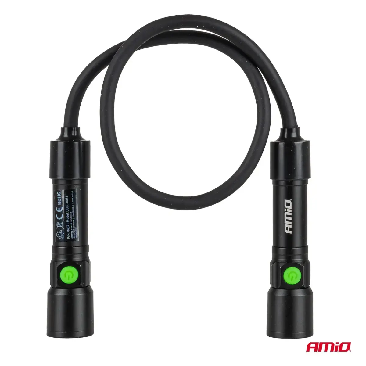 LED inspection lamp 2xP50 1000mAh (BATT) AMIO-04671