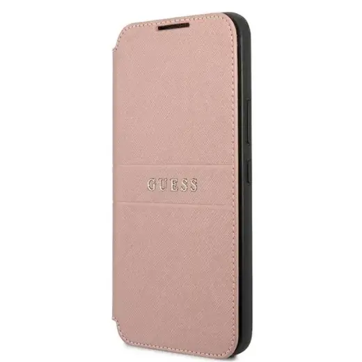 Guess GUBKS22SPSASBPI S22 S901 różowy|pink book Saffiano Stripes
