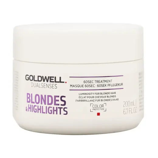 Goldwell Dual Senses Blonde & Highlights 60 Seconds Treatment 200Ml in Clear