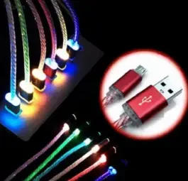 Maxxter LED 8-pin Male to USB Type-A Male 1m