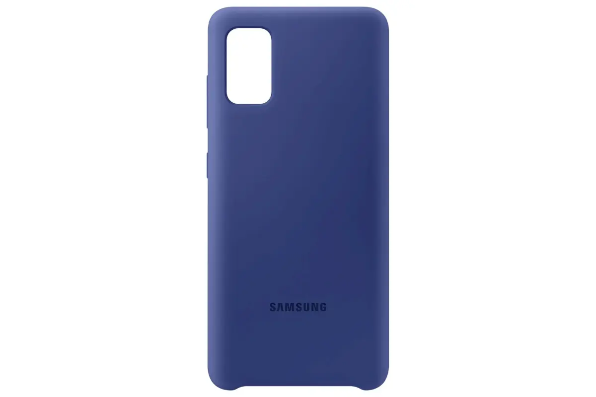 EF-PA415TLE Samsung Silicone Cover for Galaxy A41 Blue