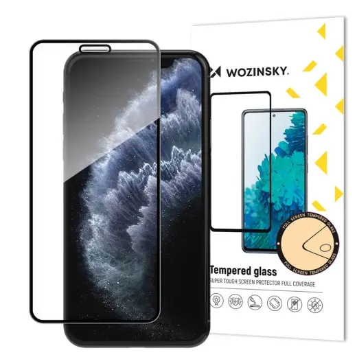 Wozinsky Super Tough Full Glue karastatud kaitseklaas telefonile iPhone 11 Pro | iPhone XS | iPhone X