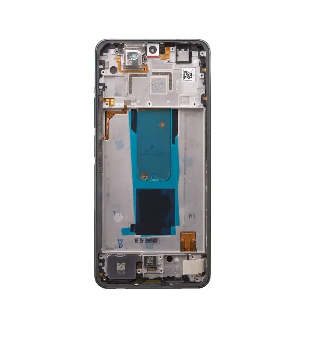 LCD Display + Touch Unit + Front Cover for Xiaomi Redmi Note 11 Pro+ 5G Green (Service Pack)