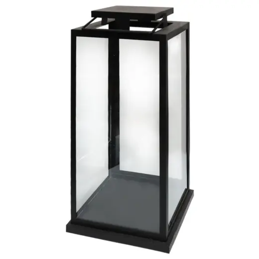 Laterna Tower 20x20x48cm, melna