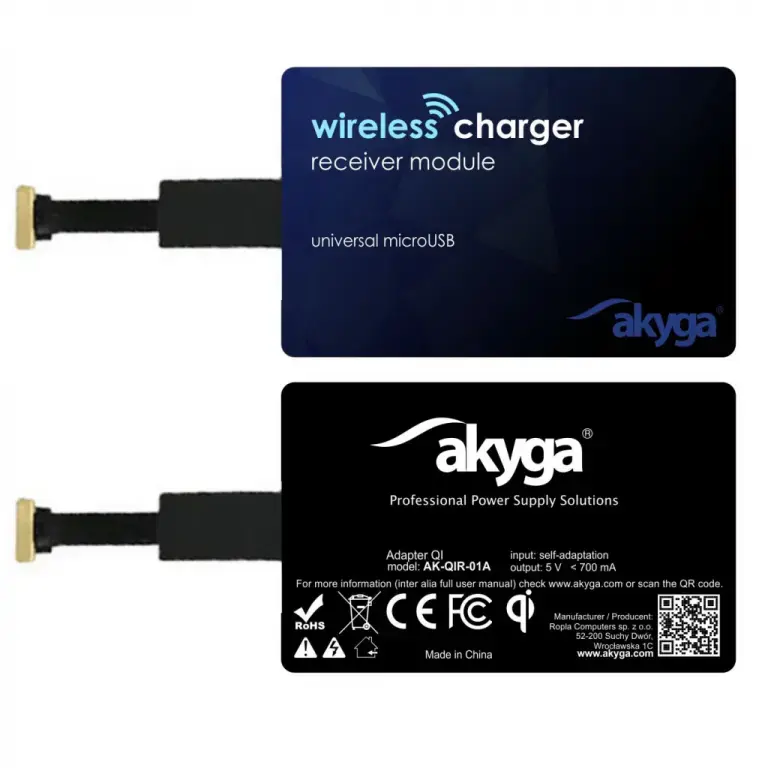 AKYGA Adapter QI  AK-QIR-01A microUSB 
