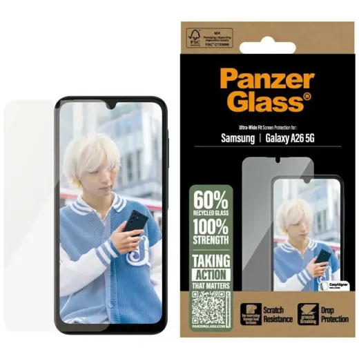PanzerGlass Ultra-Wide защитное стекло для телефона Samsung Galaxy A26 5G