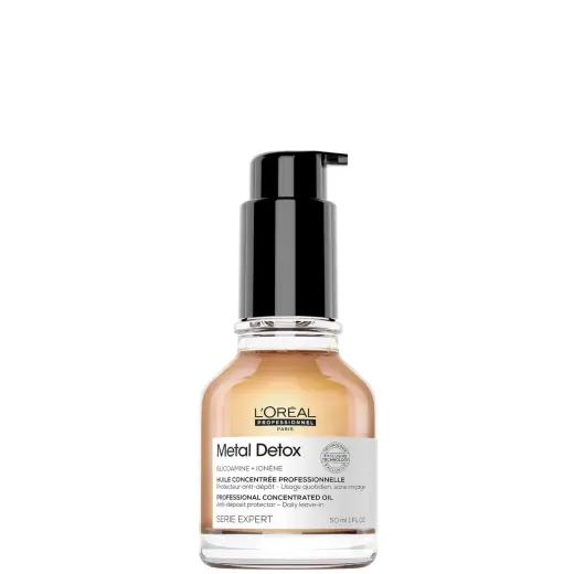 L'oreal Professionnel Serie Expert Metal Detox Anti-Deposit Protector Concentrated Oil 50Ml in Clear