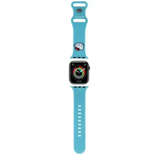 Hello Kitty HKAWMSCHBLB nutikella rihm Apple Watch (38/40/41 mm) jaoks | silikoonist | sinine