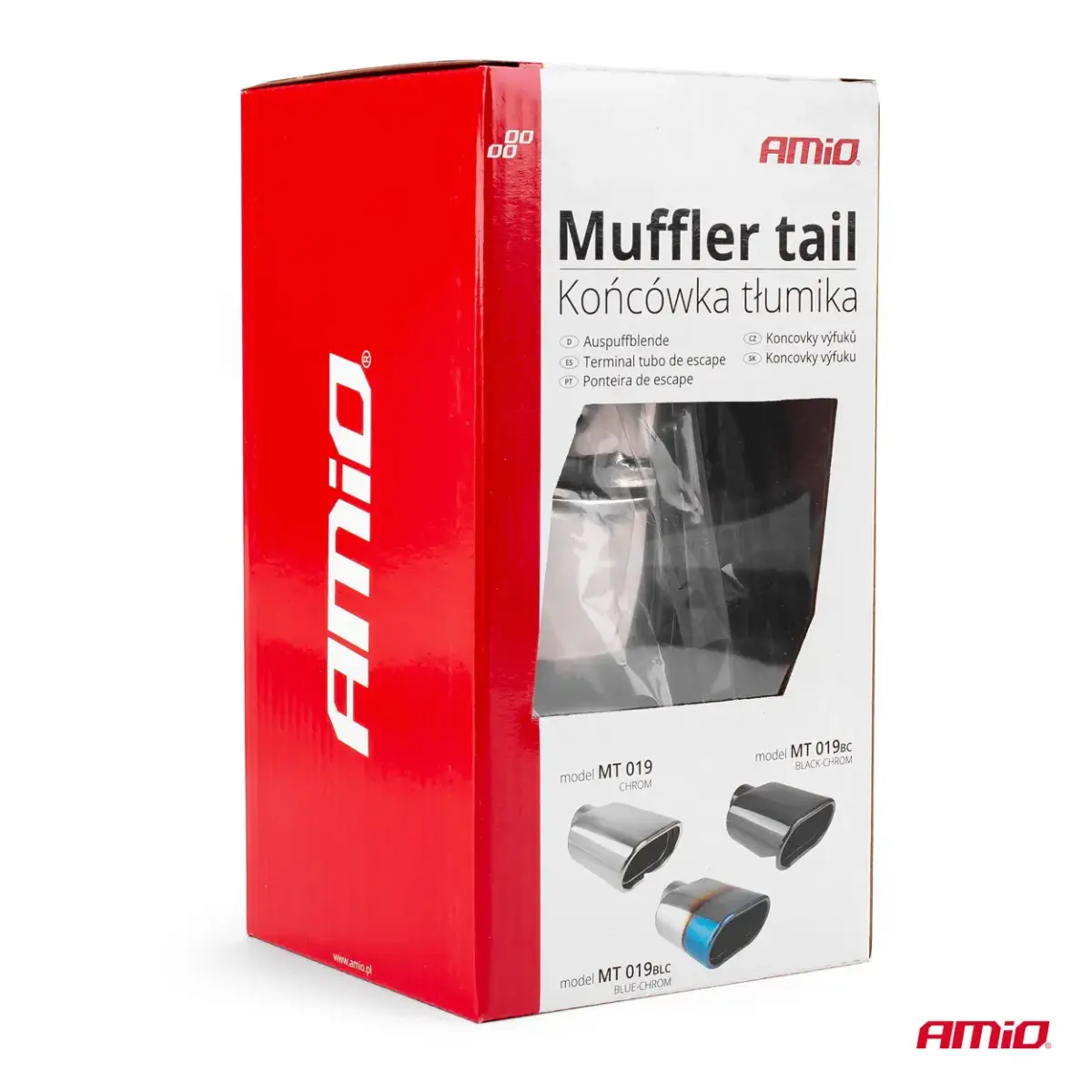 Muffler tail stainless steel MT 005
