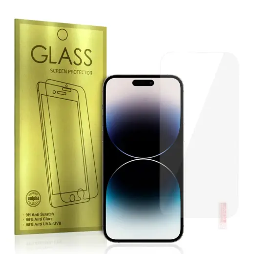 Tempered Glass Gold for IPHONE 16 PRO/17/17 PRO