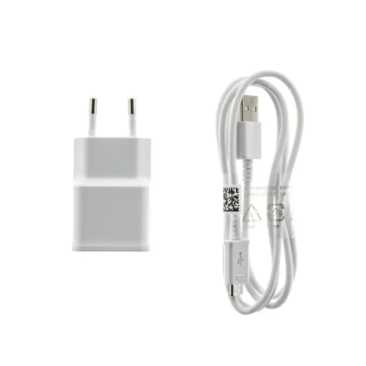 Samsung EP-TA50EWE travel charger | 8W | Micro USB | with Micro USB cable included | white (OEM)